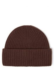 Marie Lund czapka z kaszmiru Kobiety Kaszmir brązowy, ONE SIZE. Brązowe czapki damskie Marie Lund, bez wzorów, z kaszmiru. Za 349.95 zł.