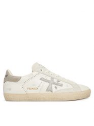 Premiata Sneakersy Stevend Var 8127 Écru. Obuwie sportowe damskie Premiata, ze skóry, bez zapięcia. Za 1,289.00 zł.