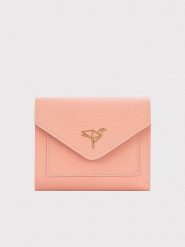 Lucky Bees Portfel "Columbia" w kolorze jasnoróżowym - 12 x 10 x 3 cm rozmiar: onesize. Różowe portfele damskie Lucky Bees, bez wzorów, z materiału. Za 43.99 zł.