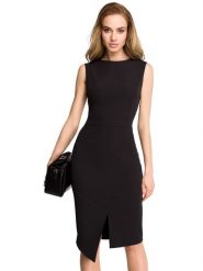 Stylove Sukienka w kolorze czarnym rozmiar: XL. Czarne sukienki damskie Stylove, bez wzorów, bez ramiączek. Za 39.99 zł.