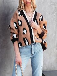 LA Angels Kardigan w kolorze beżowo-czarnym rozmiar: S. Brązowe kardigany damskie LA Angels, s, bez wzorów. Za 183.15 zł.