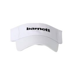 AV-001 VISOR Cap - Czapka z daszkiem, Biała. Białe czapki z daszkiem damskie BARNETT, bez wzorów, z bawełny. Za 110.00 zł.