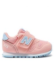 New Balance Sneakersy IZ373AM2 Różowy. Czerwone buty sportowe dziewczęce New Balance, ze skóry, bez zapięcia. Za 269.99 zł.