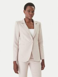 Rinascimento Marynarka CFC0127895003 Beżowy Slim Fit. Brązowe marynarki i żakiety damskie Rinascimento, m, bez wzorów, z syntetyku. Za 699.99 zł.