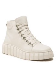 Sergio Bardi Sneakersy WI23-B1025-01SB Beżowy. Brązowe obuwie sportowe damskie Sergio Bardi, ze skóry, bez zapięcia. Za 349.99 zł.