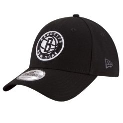 Czapka New Era Brooklyn Nets, Dla obu płci. Czarne czapki damskie New Era, bez wzorów, z bawełny. Za 202.99 zł.