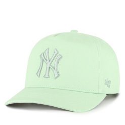 Czapka z daszkiem 47 Brand. Zielone czapki z daszkiem damskie 47 Brand, bez wzorów. Za 79.99 zł.