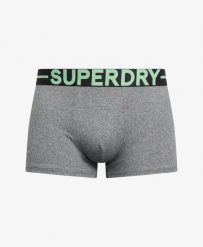 Superdry Trunk Triple Pack – 3 bokserki z bawełny organicznej. Czarne bokserki damskie Superdry, bez wzorów, z bawełny. Za 200.95 zł.