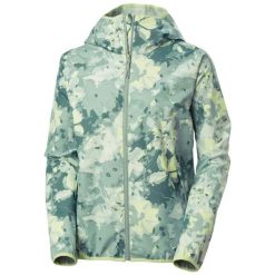 Damska kurtka wodoodporna Helly Hansen Graphic. Szare kurtki damskie Helly Hansen, l, bez wzorów, z poliamidu, bez kaptura. Za 638.05 zł.