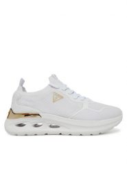 Guess Sneakersy 172871 Biały. Białe obuwie sportowe damskie Guess, z materiału, bez zapięcia. Za 389.99 zł.