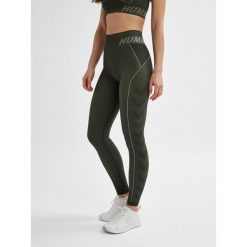 Damskie legginsy Hummel TE Christel. Brązowe legginsy damskie Hummel, bez wzorów. Za 158.50 zł.