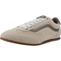 Buty VANS SUPER LOWPRO Beżowy. Brązowe obuwie trekkingowe damskie Vans, ze skóry, bez zapięcia. Za 453.99 zł.