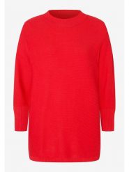 More & More Sweter w kolorze czerwonym rozmiar: 36. Czerwone swetry klasyczne damskie More & More, bez kołnierzyka. Za 109.78 zł.