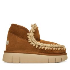 Śniegowce Mou. Brązowe śniegowce damskie Mou. Za 1,009.00 zł.