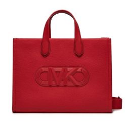 Torebka MICHAEL Michael Kors. Czerwone shopper bag MICHAEL Michael Kors, bez wzorów, bez dodatków. Za 2,669.00 zł.