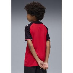 Młodzieżowa koszulka domowa Stade Rennais F.C. 25/26 PUMA Red Black. Czarna bluzki damskie Puma, m, bez wzorów, bez kołnierzyka, bez ramiączek. Za 349.00 zł.