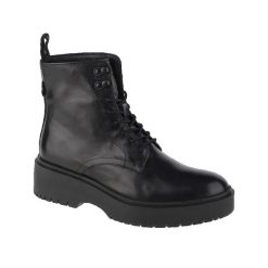 Buty Levi's Bria Damskie Skórzane Czarne. Czarne obuwie trekkingowe damskie Levi's, z materiału, bez zapięcia. Za 465.85 zł.