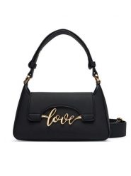 LOVE MOSCHINO Torebka JC4268PP0PKR0000 Czarny. Czarne torebki klasyczne damskie Love Moschino, ze skóry, bez dodatków. Za 919.99 zł.