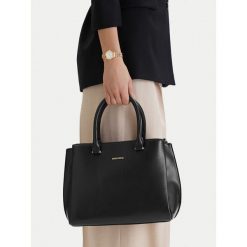 Torebka GINO ROSSI. Czarne kuferki damskie Gino Rossi, bez dodatków. Za 279.99 zł.