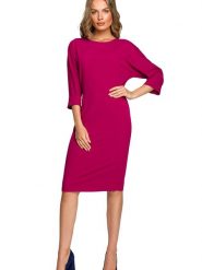 Stylove Sukienka w kolorze różowym rozmiar: M. Różowe sukienki damskie Stylove, bez wzorów, bez ramiączek. Za 251.95 zł.