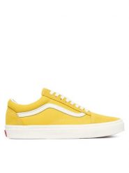 Vans Tenisówki Old Skool VN000D7ZGRV1 Żółty. Żółte trampki damskie Vans, bez wzorów, ze skóry, bez zapięcia. Za 369.99 zł.