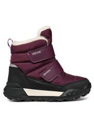 Geox Śniegowce J Trekkyup Girl B Ab J46M7B 0FU50 C7005 D Bordowy. Czerwone kozaki dziewczęce Geox, bez wzorów, ze skóry, bez obcasa, bez zapięcia. Za 379.99 zł.
