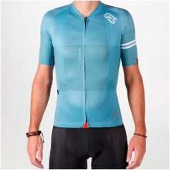 Koszulka Ges x Zaiklin. Zielone koszulki damskie GES, bez wzorów, bez kołnierzyka, bez ramiączek. Za 285.50 zł.