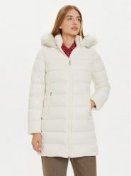 Tommy Hilfiger Płaszcz zimowy WW0WW43122 Écru Regular Fit. Kurtki damskie Tommy Hilfiger, na zimę, m, bez wzorów, z syntetyku, bez kaptura. Za 1,009.00 zł.