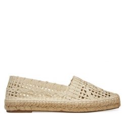 Espadryle Weekend Max Mara. Brązowe espadryle damskie Weekend Max Mara, bez wzorów, bez obcasa. Za 729.99 zł.