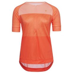 Koszulka damska rowerowa Silvini Stabina z krótkim rękawem. Brązowe koszulki damskie Silvini, s, bez wzorów, bez kołnierzyka, bez ramiączek. Za 161.99 zł.
