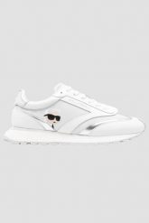 KARL LAGERFELD Białe damskie sneakersy skórzane Kapri Karl NFT Lo Lace, Rozmiar 36. Białe obuwie sportowe damskie KARL LAGERFELD, z jeansu, bez zapięcia. W wyprzedaży za 684.99 zł.