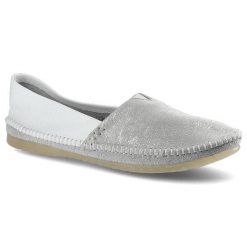 Białe Baleriny Maciejka Damskie Stylowe Półbuty. Białe półbuty damskie Maciejka, na wiosnę, bez wzorów, z nubiku, bez obcasa, bez zapięcia. Za 239.00 zł.