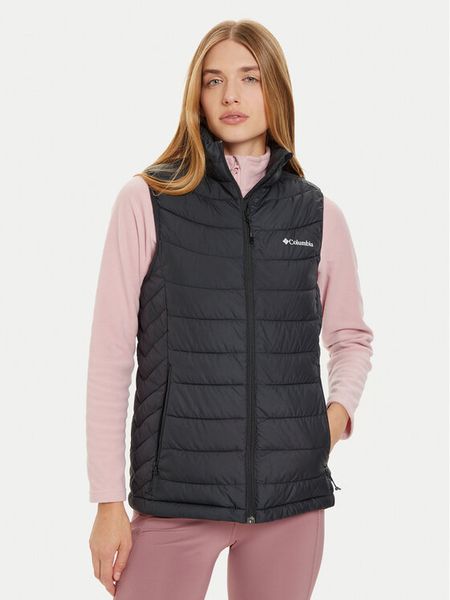 Columbia Bezrękawnik Powder Lite™ II 2089561 Czarny Active Fit. Czarne kamizelki damskie Columbia, xl, bez wzorów, z syntetyku, bez kaptura. Za 239.99 zł.