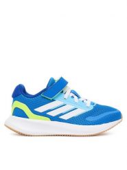 Adidas Sneakersy Runfalcon 5 JQ5610 Niebieski. Niebieskie buty sportowe chłopięce Adidas, z materiału, bez zapięcia. Za 179.99 zł.