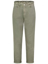 Sublevel Dżinsy - Tapered fit - w kolorze zielonym rozmiar: M. Zielone jeansy damskie Sublevel, z podwyższonym stanem. Za 92.21 zł.
