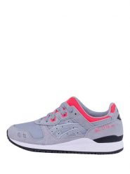 Asics Sneakersy "Gel-Lyte III" w kolorze pomarańczowo-szarym rozmiar: 40. Pomarańczowe obuwie sportowe damskie Asics, z materiału, bez zapięcia. Za 228.76 zł.