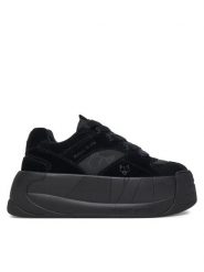 Naked Wolfe Sneakersy Snatch Czarny. Czarne obuwie sportowe damskie Naked Wolfe, ze skóry, bez zapięcia. Za 1,189.00 zł.