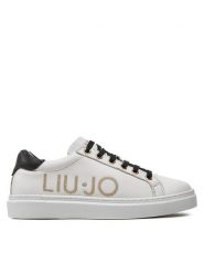 Liu Jo Sneakersy Iris 11 4A4709 P0062 Biały. Białe obuwie sportowe damskie Liu Jo, ze skóry, bez zapięcia. Za 629.99 zł.