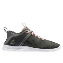 Buty treningowe damskie Reebok Solestead NS Ironstonecoalrose. Szare obuwie sportowe damskie Reebok, z materiału, bez zapięcia, na fitness i siłownię. Za 261.00 zł.