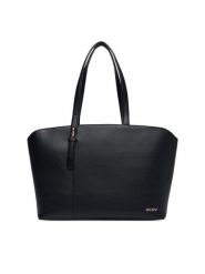 HUGO Torebka Yorih 50567720 Czarny. Czarne shopper bag Hugo, bez wzorów, ze skóry, bez dodatków. Za 699.99 zł.
