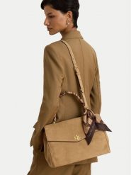 LAUREN RALPH LAUREN Torebka Farrah 431P18402001 Beżowy. Brązowe torebki klasyczne damskie Lauren Ralph Lauren, ze skóry, bez dodatków. Za 2,199.00 zł.