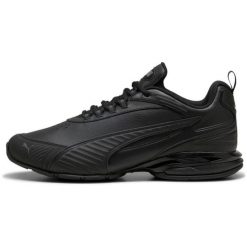 Adidasy Puma Magnetic Sl, Dla obu płci. Czarne obuwie sportowe casual damskie Puma, ze skóry ekologicznej, bez zapięcia. Za 490.00 zł.