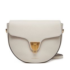 Torebka Coccinelle. Białe listonoszki damskie Coccinelle, bez wzorów, bez dodatków. Za 849.99 zł.