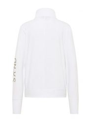 ELBSAND Bluza "Entje" w kolorze białym rozmiar: L. Białe bluzy damskie ELBSAND, l, bez wzorów, bez kaptura. Za 165.31 zł.