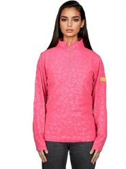 Geographical Norway Bluza polarowa w kolorze różowym rozmiar: S. Różowe bluzy damskie Geographical Norway, s, bez wzorów, z polaru, bez kaptura. Za 75.16 zł.