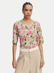 Liu Jo Sweter WA6422 MA71N Różowy Regular Fit. Czerwone swetry klasyczne damskie Liu Jo, m, z wiskozy, bez kołnierzyka. Za 649.99 zł.