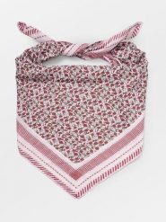 Becksöndergaard Chusta "Strawpetta" w kolorze jasnoróżowo-fioletowym - 140 x 140 cm rozmiar: onesize. Różowe chusty damskie Becksöndergaard, bez wzorów, z bawełny. Za 152.26 zł.