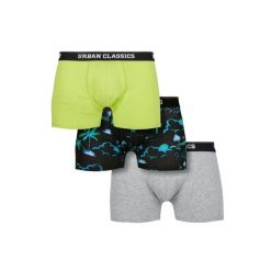 Bokserki Urban Classics (3pcs) - grandes tailles. Czarne bokserki damskie Urban Classics, bez wzorów, z bawełny. Za 97.40 zł.
