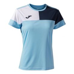 Damski jersey Joma Crew V. Białe koszulki sportowe damskie Joma, bez wzorów, z jersey, bez ramiączek, do piłki nożnej. Za 122.50 zł.