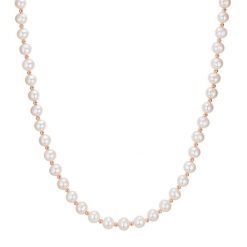 Valero Pearls Srebro wysokiej pr óby Perła hodowlana słodkowodna Naszyjniki 1 ct Damski. Białe naszyjniki damskie Valero Pearls, z perłą, pozłacane. Za 671.49 zł.